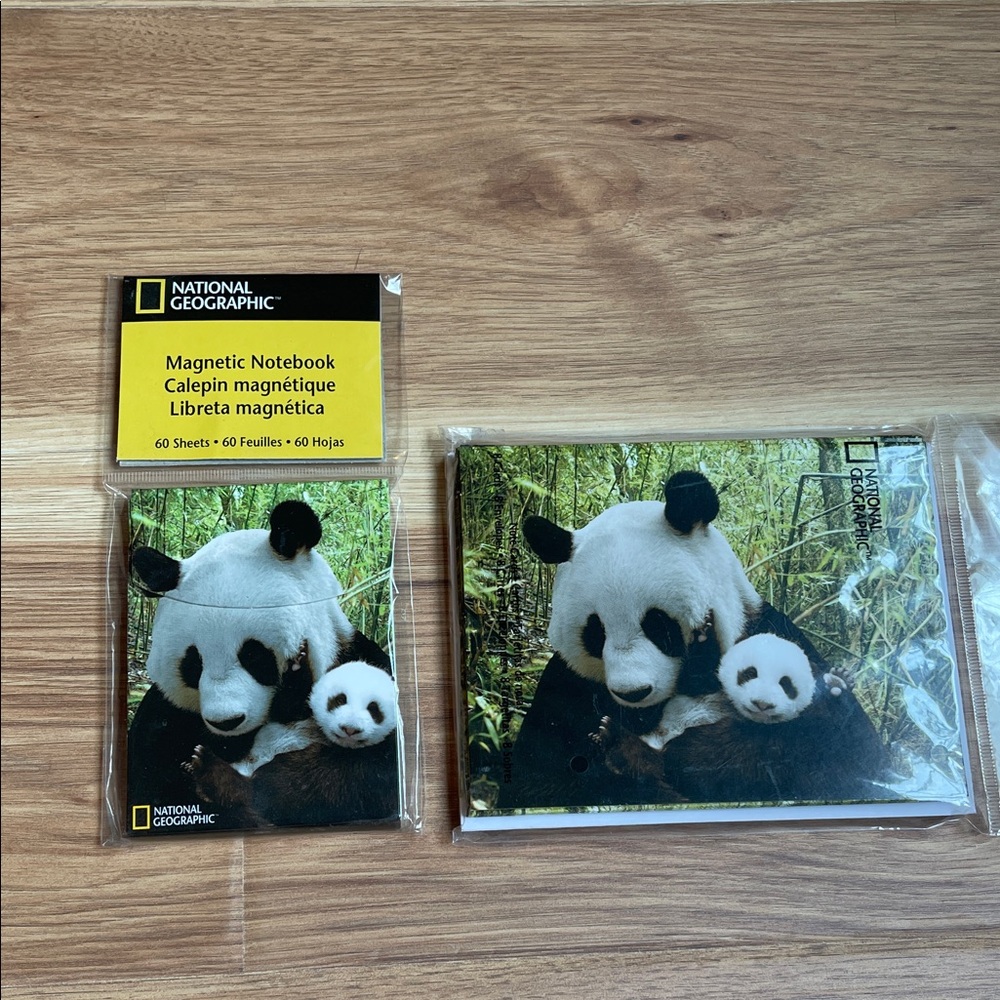 National Geographic Panda Notebook Set